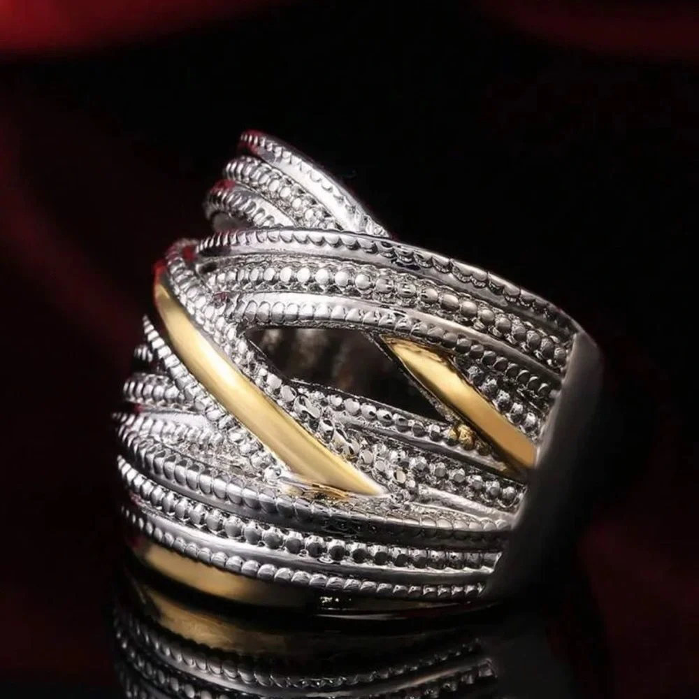 NEW Huge Diamond 925 Silver Ring